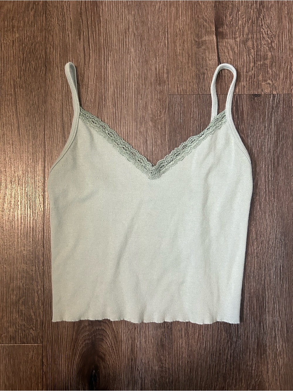 Brandy Melville Green Tank Top